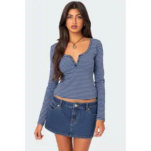 Jocelyn Striped Top