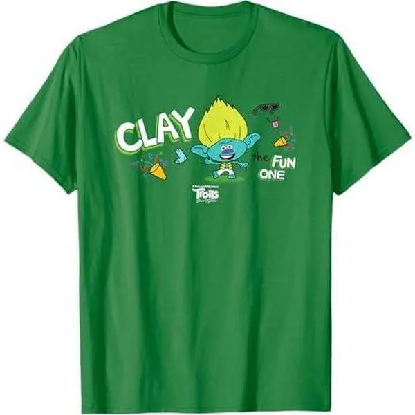 DreamWorks Trolls Band Together BroZone Clay T-Shirt