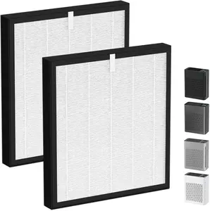TZ-K2 Replacement Filter Compatible with ToLife Air Puri-Fier TZ-K2-A 3-in-1 H13 HEPA Activated Carbon Pre-Filter 2 Pack