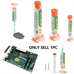 High-Temperature High Performance Sn99 Ag0.3 Cu0.7 Injection Paste, Includes Quantitative Tools & Push Rods, Ideal for Bga Smt Applications, Solder Paste with Solderability, Surface Mount Technology, Ball Grid Array