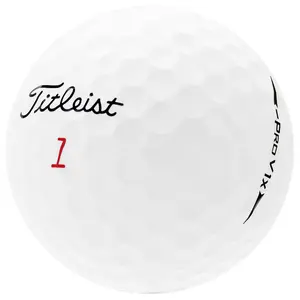 Titleist Pro V1x Left Dash Golf Balls - Pristine 1 Dozen