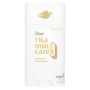 Dove Vitamin Care+ Deodorant, Peaches & Shea Butter, 2.6 oz (74 g)
