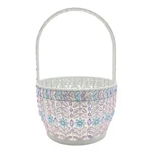 August & Leo Pastel Acrylic Jewel Basket