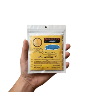 BadAss Pack of 4 Bass Strings 50 70 85 105 Round Wound Nickel Plated Steel