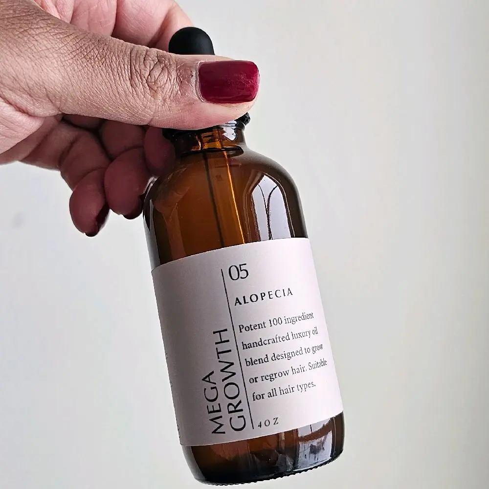 Alopecia Mega Growth Oil 100 Ingredient Formula