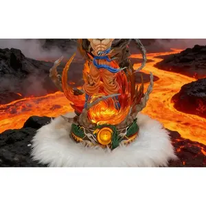 23cm DraraPVCgon Ball Son Goookku Genenki Dama Action Figure Anime Collectible Glow In The Dark Desktop Decor Stress Relief Toy Sensory Gift Birthday Halloween Gift For Kids Adults Fans