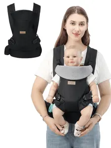 Front and Back Two-in-One Baby Carrier for Newborns Lightweight Portable Baby Stuff for Outings Boy Girl Newborn Essential Carrier Waist Stool Adjustable Sling Ergonomic Multifunctional Harness infant toddler wear babywearing soft structured wearing fit