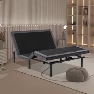 Queen Size Adjustable Electric Bed Frame 🛌 Ergonomic Smart Bed with Wireless Remote - Zero Gravity Mode & 2 USB Charging Ports - Independent Head & Foot Incline - Easy Assembly Luxury Sleep System 2026