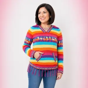 Suéter Peruano $35 Artesanal handmade with alpaca - Lightweight & Easy to Style for Everyday Wear
