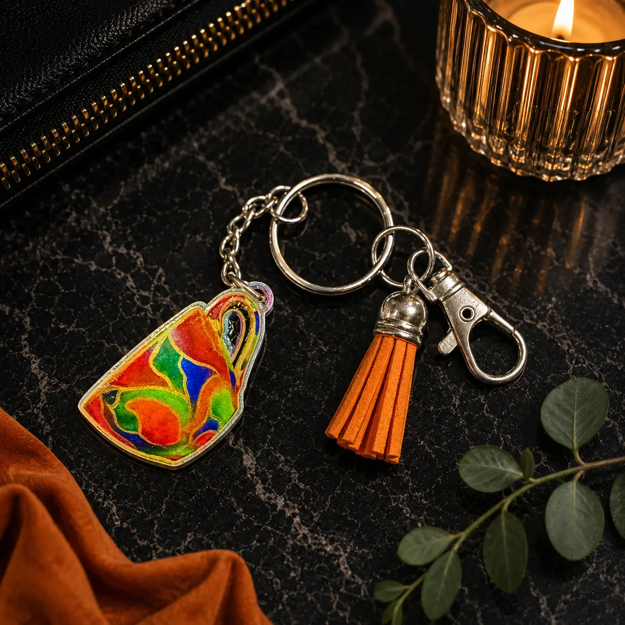 Christina's Signature Mug Keychain