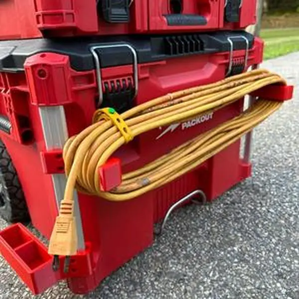 Extension Cord Holder for Milwaukee Packout Extension Cord Holder for Milwaukee Packout