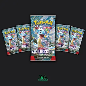 Stellar Crown - 5 Pokémon Booster Packs