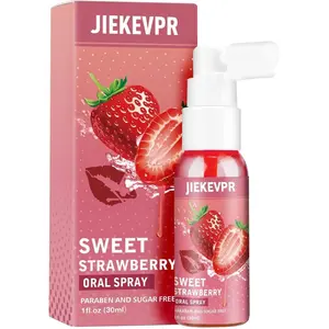 Deep Throat Spray Strawberry Flavored for deep Throating Women Men,1 oz - Relaxes Gag Reflex