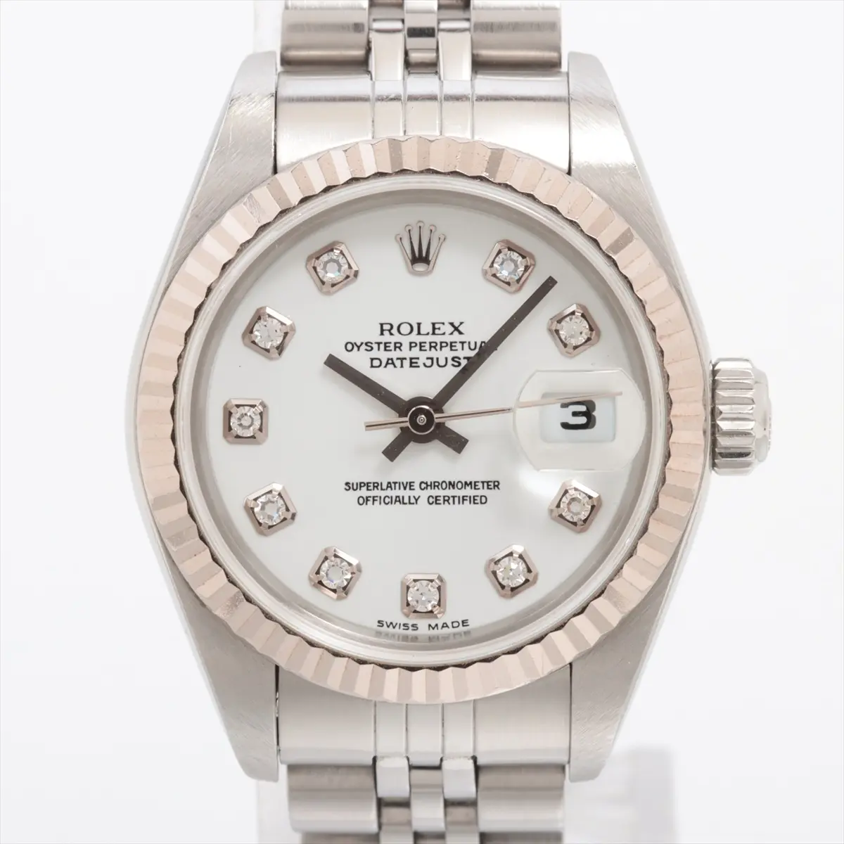 26mm Rolex Datejust White dial 79174G