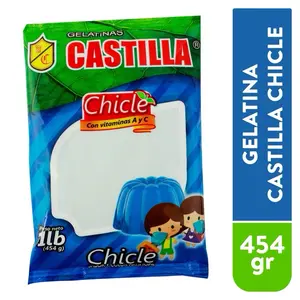 Gelatina Castilla Chicle 1lb from Guatemala delicius flavor