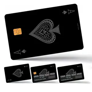 HERBIX Credit Card Sticker Small Chip Debit Card Skin Cover Poker Bank Card Transportation, Key, Debit, Credit Card Skin Removeable
