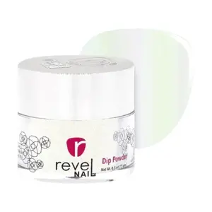 Dip Powder - White Chrome Dipping Powder, Long-Lasting Dip Nail Color, Chip & Crack Resistant, No UV Lamp, DIY Manicure For Strong Healthy Nails, Halo