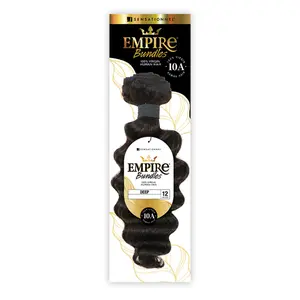 Sensationnel Virgin Human Hair Weave Empire Bundle 10A Deep (10-28")