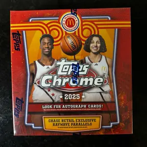 TOPPS CHROME 2025 MEGA BOX