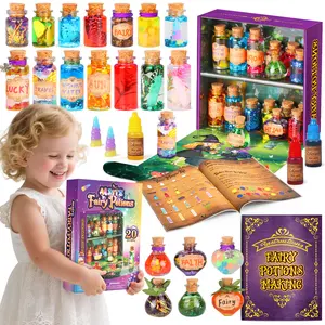 Magical Fairy Potion-Making Kit | 20 DIY Potions with Wand & Crystal Treasures | CPC-Certified Safe | Gift Box for Girls & Boys 6-12 outdoorfun