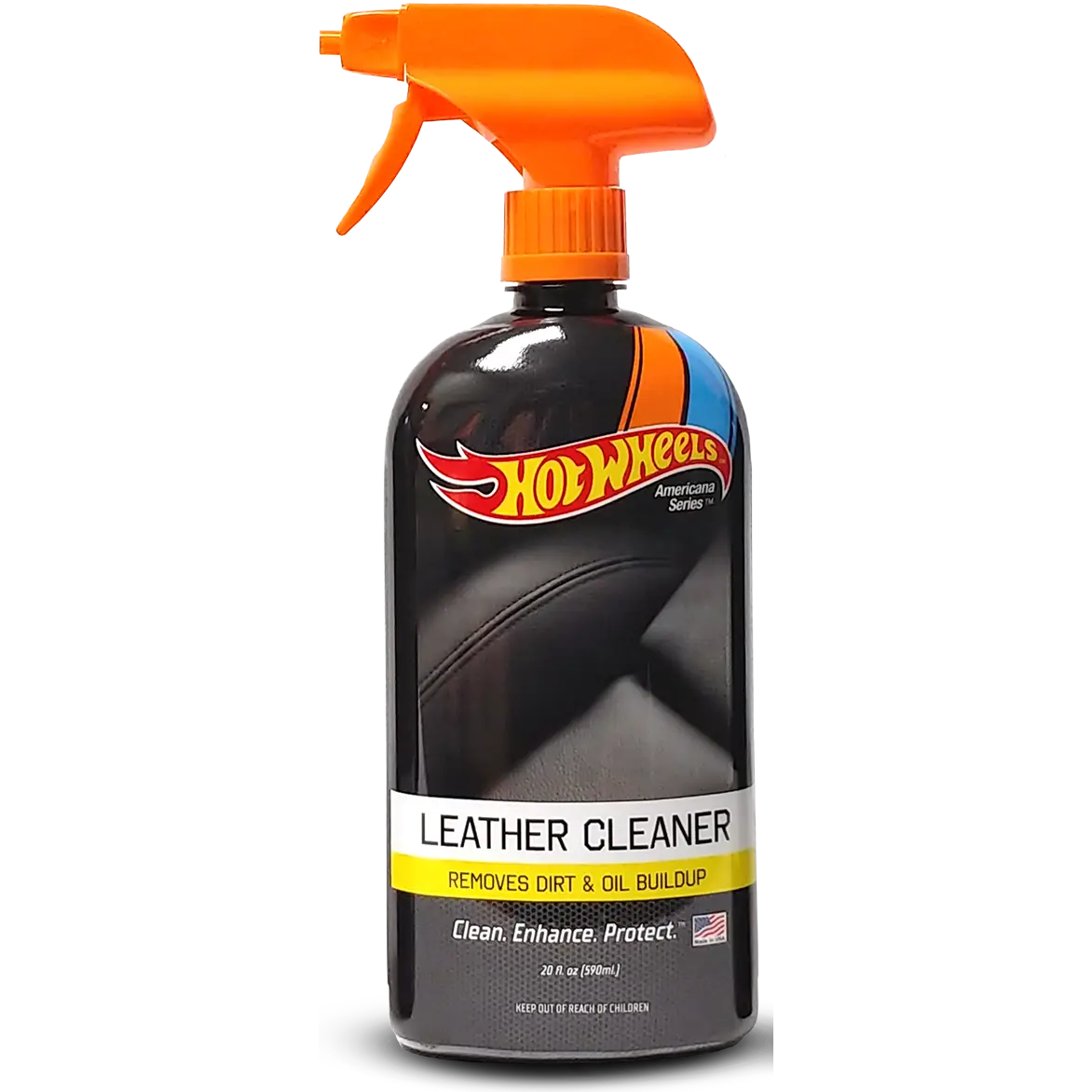 Hot Wheels Leather Car Cleaner - Premium Leather Cleaner for Car Upholstery, Automotive Interior Detailing, Interior Detailing Products