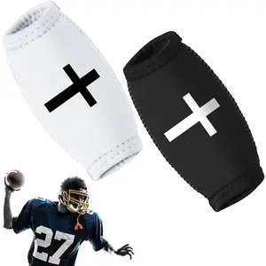 2 Pcs Football Chin Strap Cover Football Helmet Chin Pad Cover Compatible with Virtually All Helmets