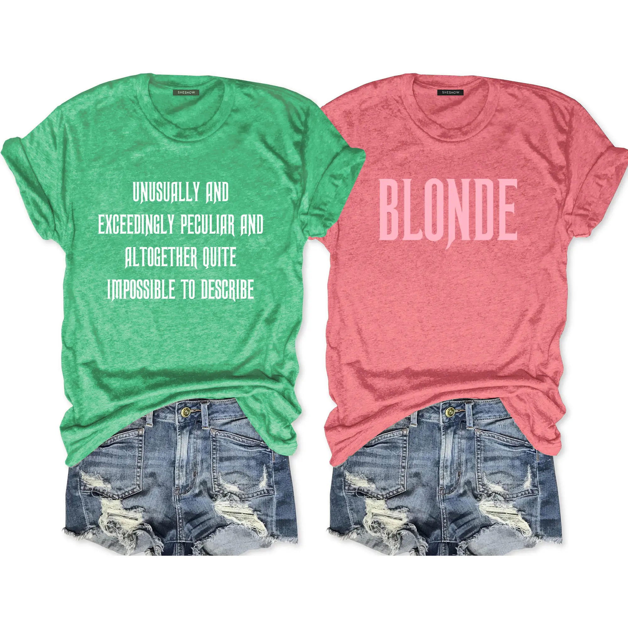 Elphaba Glinda Wicked Duo Tee For Women - SHESHOW