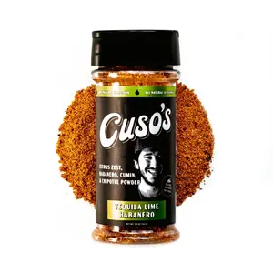 Cuso’s Tequila Lime Habanero Seasoning – Bold Citrus Heat for Grilling, Meat, Seafood & Tacos