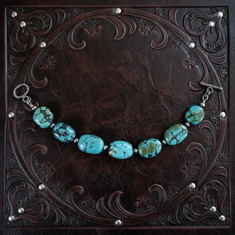 Genuine  Turquoise Bracelet