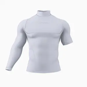 Right Arm Long Turtleneck Compression Shirt