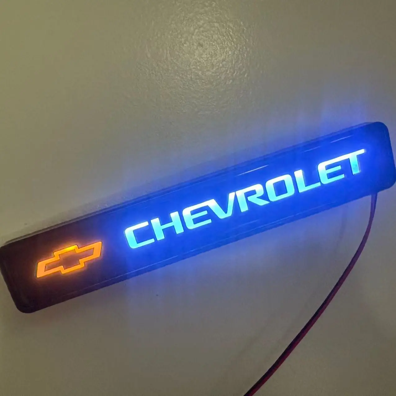 Chevrolet Chevy LED Logo Light For Front Grille Badge Illuminated Emblem Decal Car Accessories