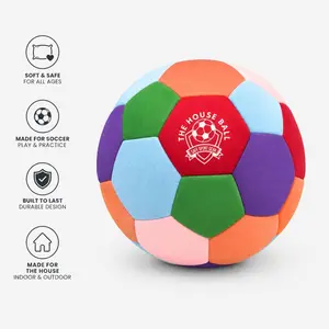 The House Ball - Soft Soccer Ball Designed for Inside Your House - Size 4 Football Kits Football Accessories