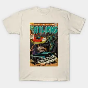 ATLIENS HEADLAND AND DELOWE T-Shirt, Andre 3000 Classic T-shirt, Outkast Unisex Shirt, Big Boi Shirt, rapper Tees, music, New Blue Sun, hiphop Cotton Casual Fashion Menswear Retro Streetwear Top Vintage Classic Stylish Basic