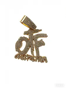 Only the pendant, no necklace.