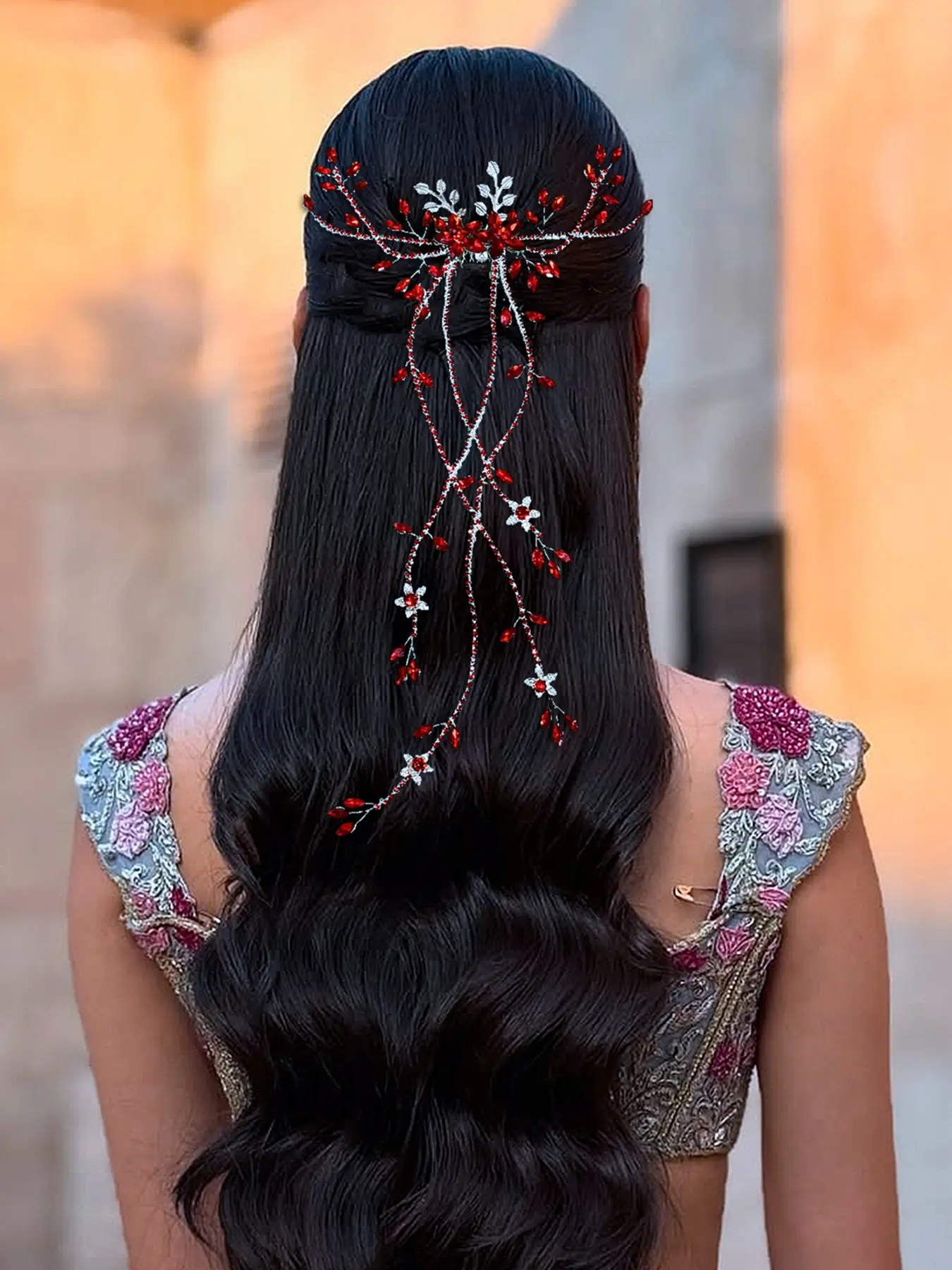 1pc Bridal Hair Comb with Artificial Crystal Elegant Versatile Women's Accessory for Wedding Party, All Season Use, Perfect for Special Occasions, Bridal Fashion