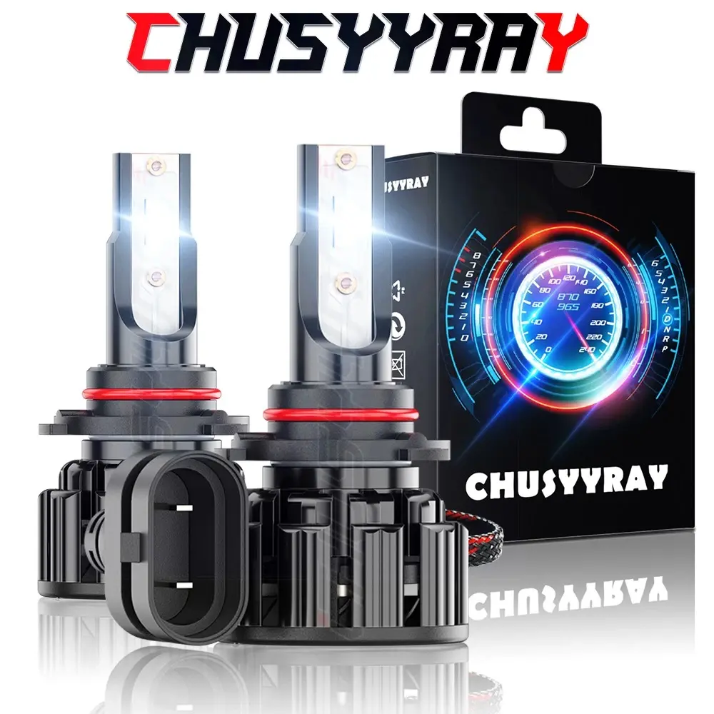 For Toyota C-HR 2018-2019 2.0L Utility 4-Door LED Headlight Kit 9012 HIR2 Bulbs Automotive