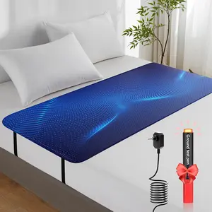 Grounding Mat for Bed, Earth Connected Mattress Cover Grounding Pad Grounded Kit, Cord Included (Twin XL)