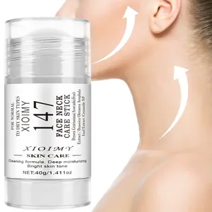 40g Neck Facial Care Moisturizer Stick, Infused with Avocado Oil & Niacinamide Np, Hydrating Non-Greasy, Moisturizing, Easy Absorption, Gentle No Irritation, Suitable for All Skin Types