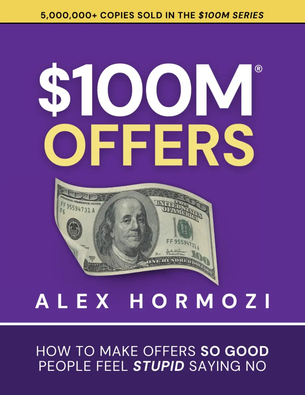 Alex Hormozi 2 Book Set | $100M Offers & $100M Leads | Business Growth, Lead Generation & Sales Marketing Collection