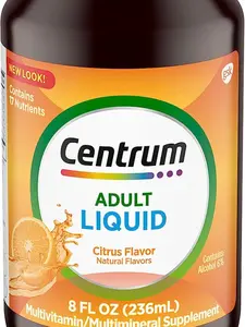 Liquid Multivitamin for Adults, Multivitamin/Multimineral Supplement