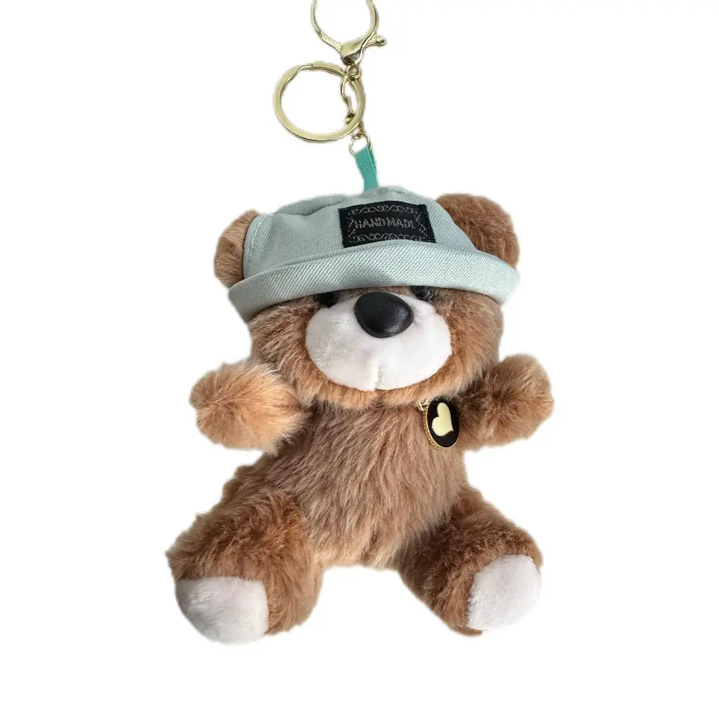 Bag Charm Fluffy Pendant Keychain Purse Accessories Cute