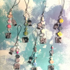 Ego soccer Characters Phone Charm Keychain Accessories trinkets