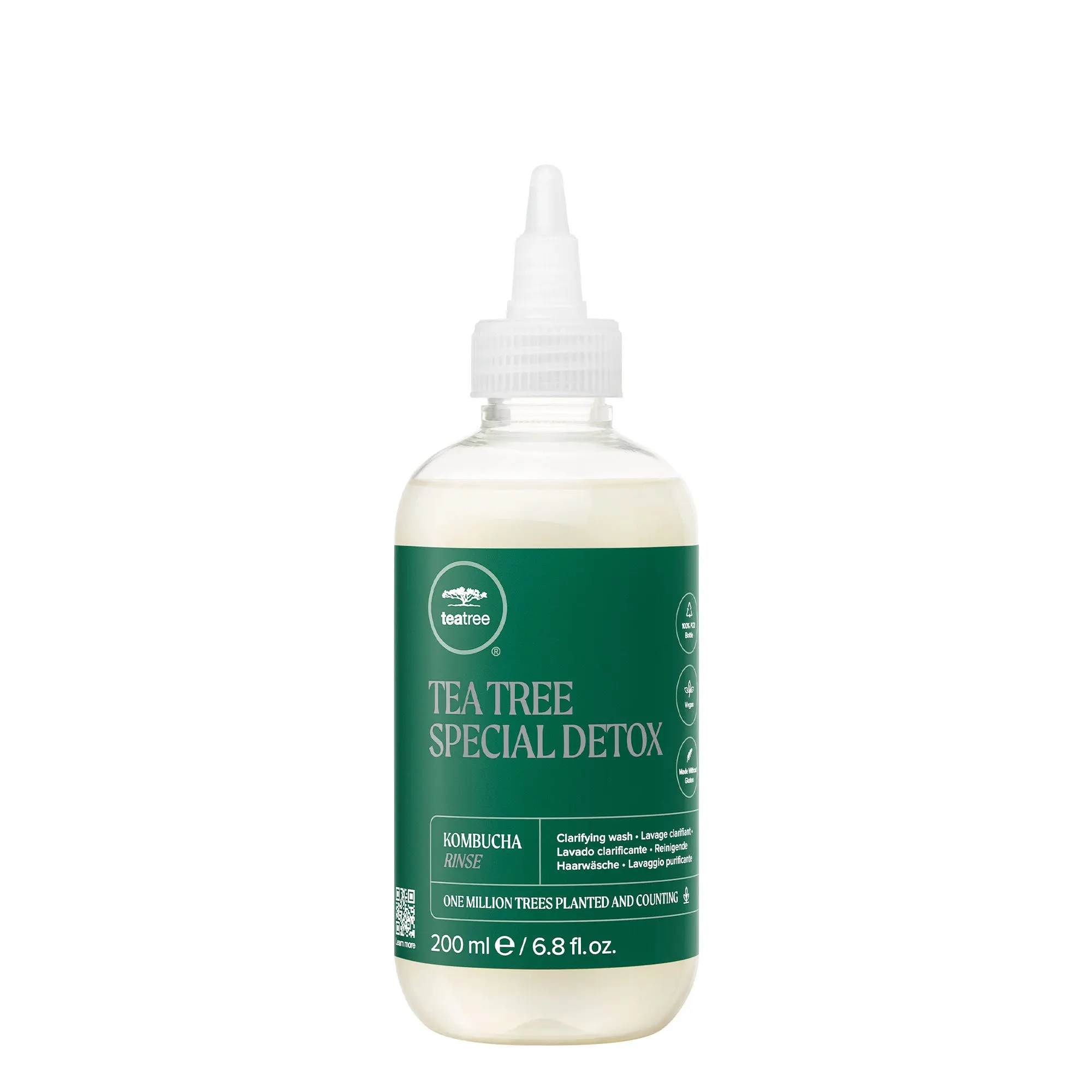 Deep Scalp Cleanse – Tea Tree Special Detox Kombucha Clarifying Hair Rinse with Apple Cider Vinegar