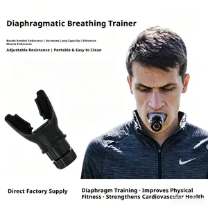 Breathing Vital Capacity Trainer, Diaphragmatic Resistance Improvement, COPD Lung Core Function Exercise, Lung-strengthening Diaphragmatic Portable Trainer
