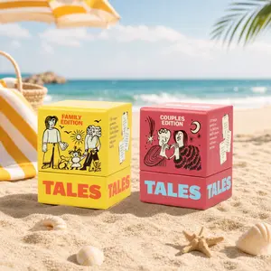 TALES Card Game Bundle (Couples + Family) – Viral Conversation Cards for Date Night, Parties & Family Fun - Perfect as a gift idea, for families and couples
