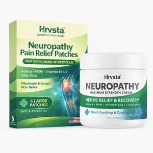 Neuropathy Cream Extra Strength Nerve Relief Cream for Foot, Hands, Legs, Toes with Arnica, Vitamin B6, Aloe Vera, MSM - Made in USA