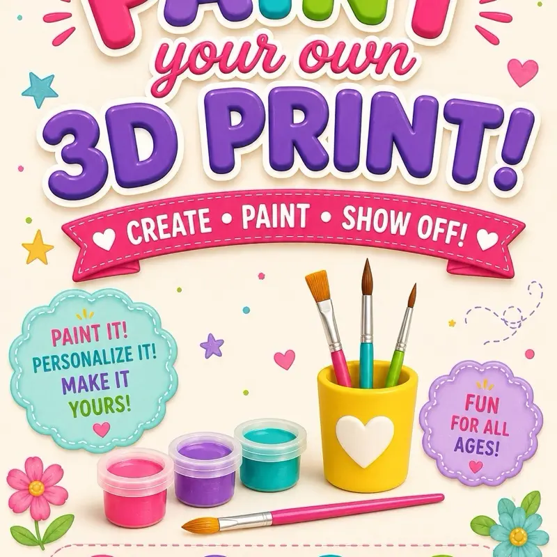 Paint your own 3D kit