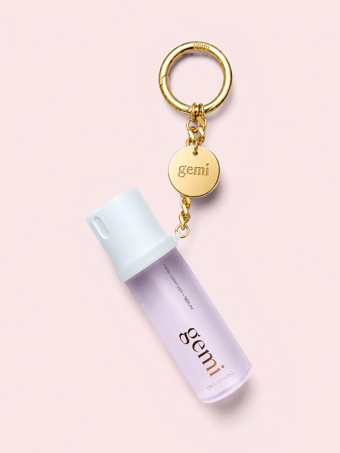 gemi beauty Key Ring Hand Sanitizer Clip