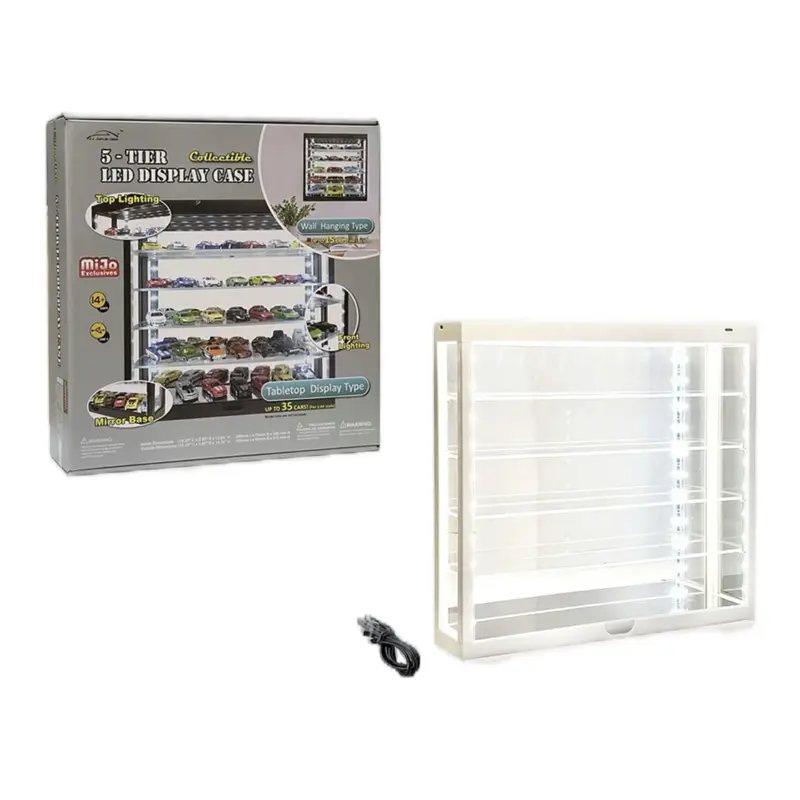 5 Tier 1:64 Diecast Display Showcase