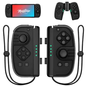 Switch Controller for Nintendo Switch, JoyPad L/R Switch Controllers Compatible with Nintendo Switch/Lite/OLED (Black)